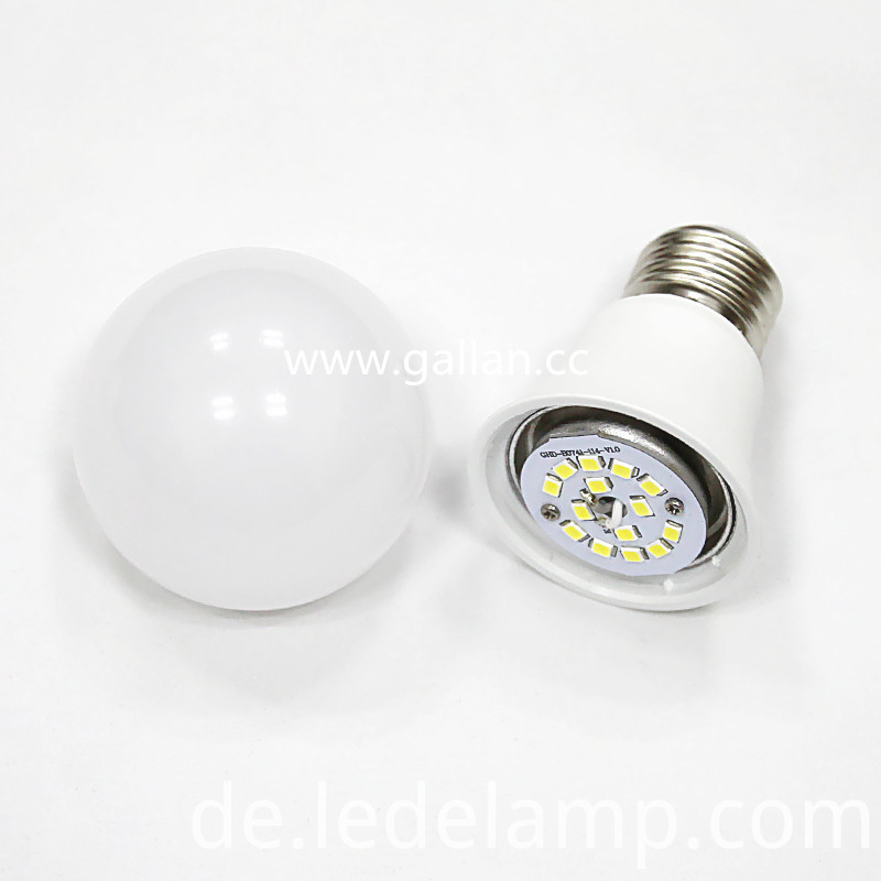 Alum and PBT Material 7W LED Bulb Light A60 (GHD-B0371-X20)